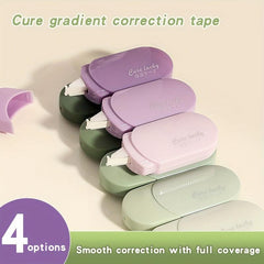 6pcs Gradient Correction Strip Japanese Mori Series Mute Large Capacity Statione