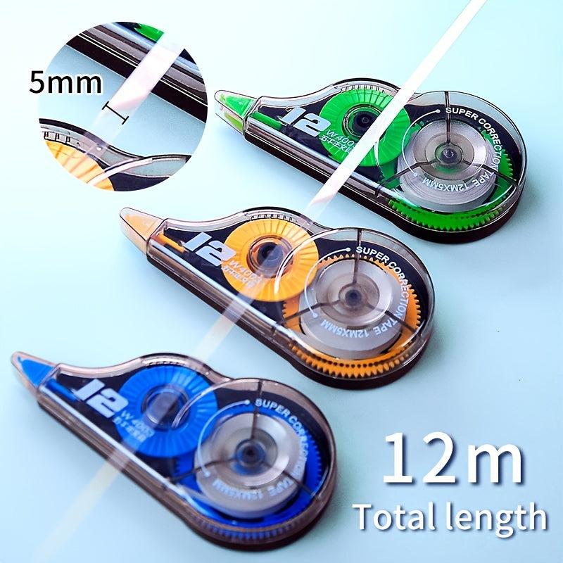 Large Capacity Ribbon Correction Belt, Privacy Protection, Office Stationery
