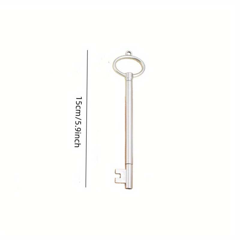 Key Shape 0.5mm Gel Pen Cartoon Learning Office Vintage Signature Pen