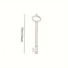 Key Shape 0.5mm Gel Pen Cartoon Learning Office Vintage Signature Pen