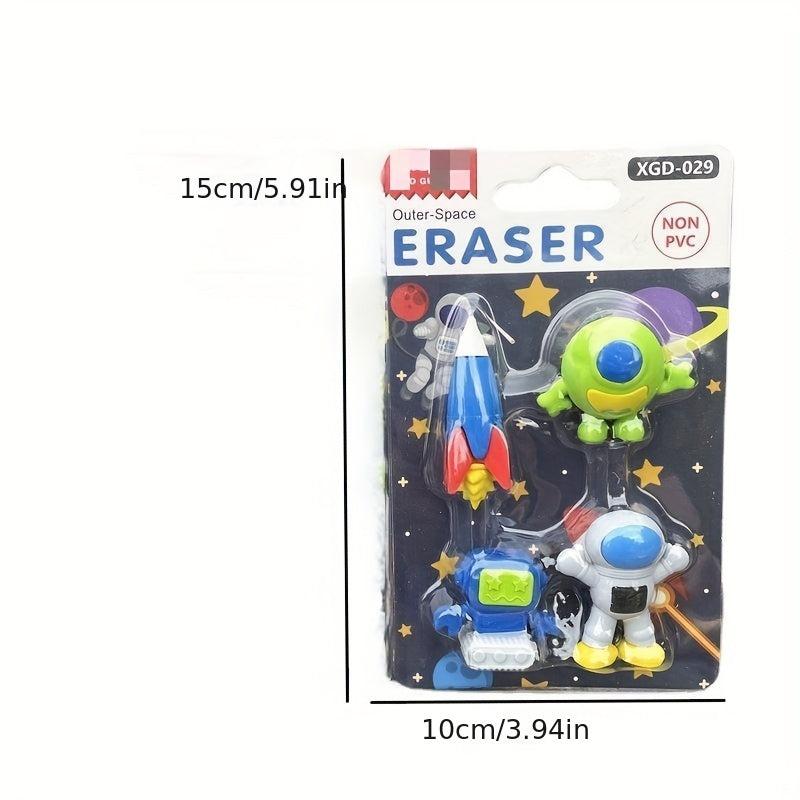 Creative Student Cartoon Eraser Stationery Supplies