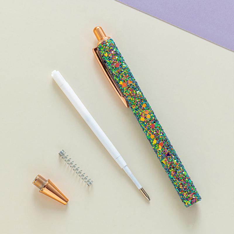 Sparkly Retractable Ballpoint Pen