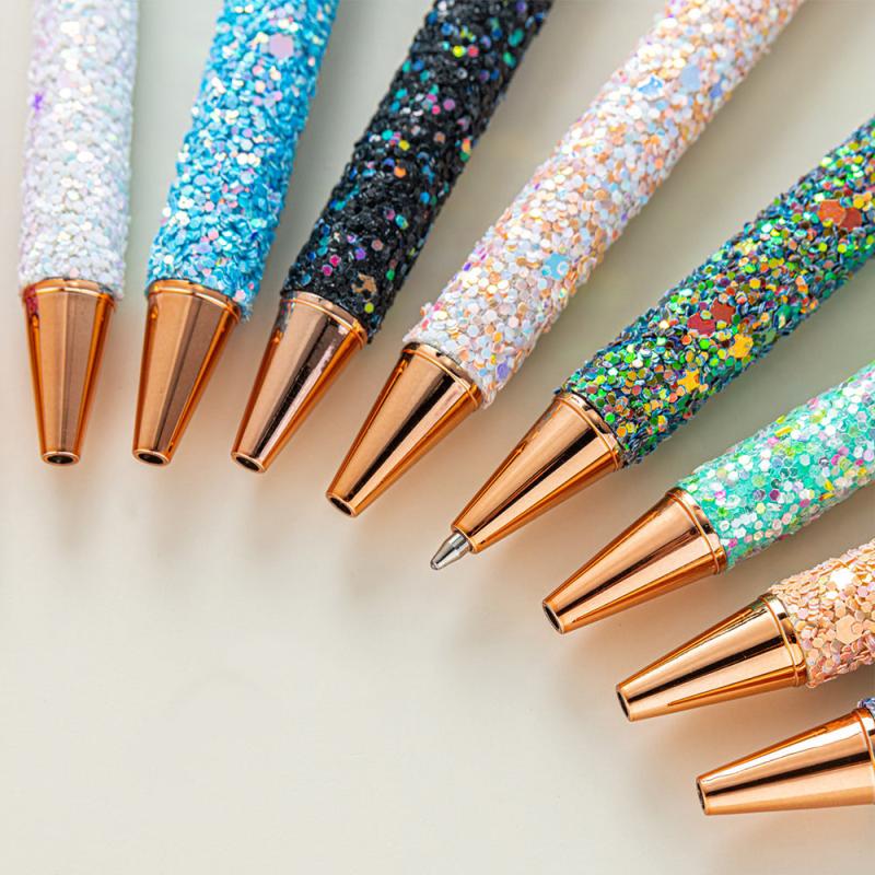 Sparkly Retractable Ballpoint Pen