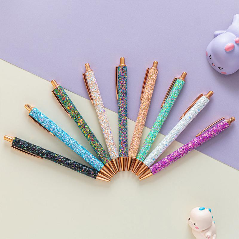 Sparkly Retractable Ballpoint Pen