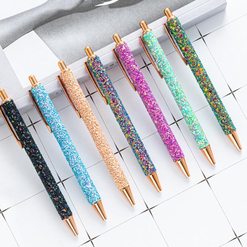 Sparkly Retractable Ballpoint Pen