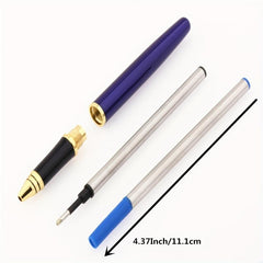 3pcs Rollerball Pens, 0.5mm Nib with Ink Refill