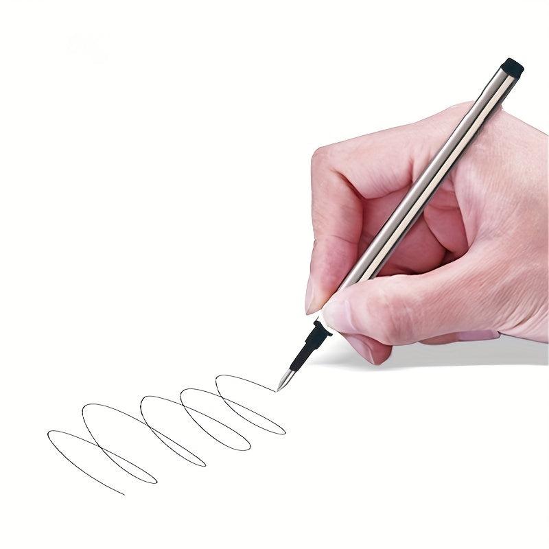 3pcs Rollerball Pens, 0.5mm Nib with Ink Refill