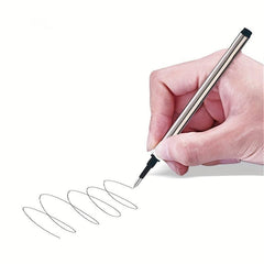 3pcs Rollerball Pens, 0.5mm Nib with Ink Refill