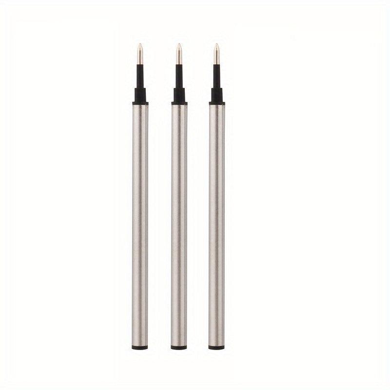 3pcs Rollerball Pens, 0.5mm Nib with Ink Refill