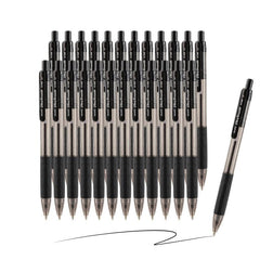 AIHAO Retractable Ballpoint Pens Ink Medium Point 1 0mm 24 Pack