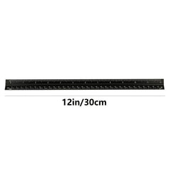 12'' Laser Etched Aluminum Architect Triangular Ruler