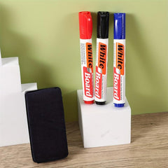 3pcs Erasable Whiteboard Marker Set