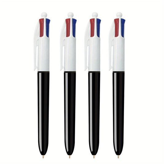 DORESS 4 Count Pack Ballpoint Pens Medium Point 1.0mm 4 Colors