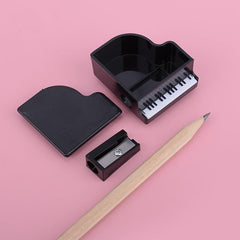 Piano Shaped Pencil Sharpener - Elegant and Functional