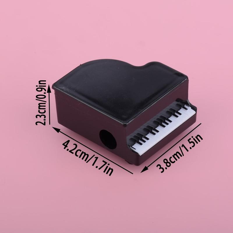 Piano Shaped Pencil Sharpener - Elegant and Functional