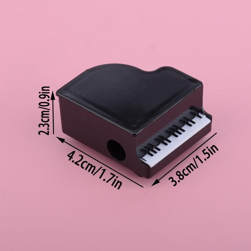 Piano Shaped Pencil Sharpener - Elegant and Functional