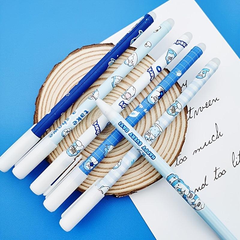 6pcs Style Gel Pen Shark 0 5mm Erasable Pen