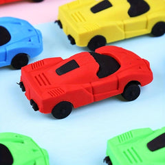 Creative Cartoon Racing Car Eraser for Students