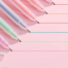 12 Pack Colored Pens Set Office Study Note-taking