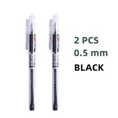 0.5mm Erasable Gel Bullet Pen w/ Rubber Holder - Office & School Supplies