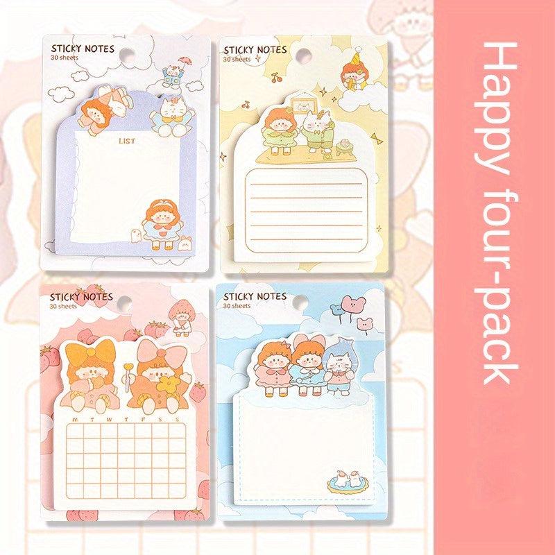Special Shaped Refrigerator Sticky Notes for Students and Adults