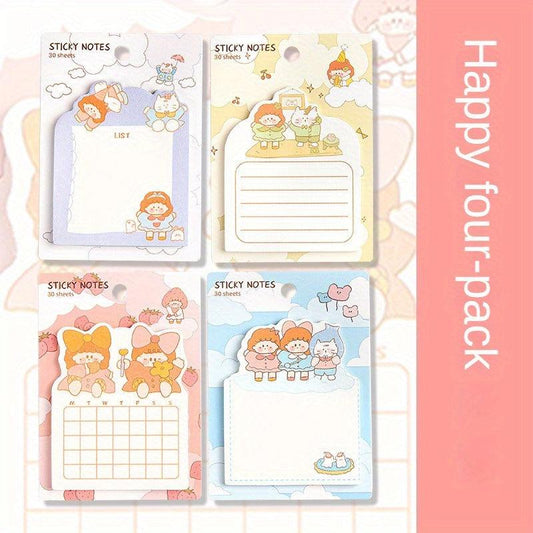Special Shaped Refrigerator Sticky Notes for Students and Adults