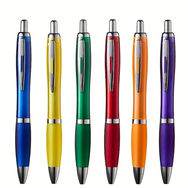 6 Pack Colorful Shell Ballpoint Pen 1.0mm For US Use