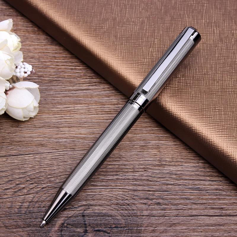 Stylish Metal Ballpoint Pen with 1.0mm Ink Refill