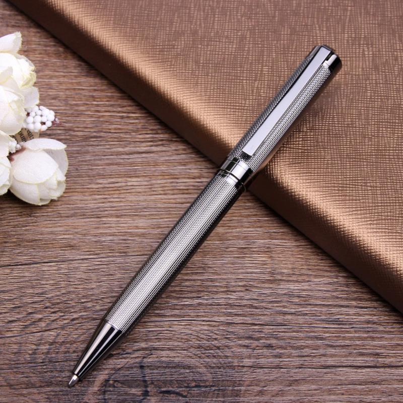 Stylish Metal Ballpoint Pen with 1.0mm Ink Refill