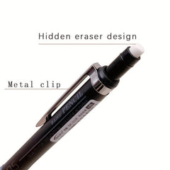 3pcs Mechanical Pencil Set Student Automatic Pencils with Eraser