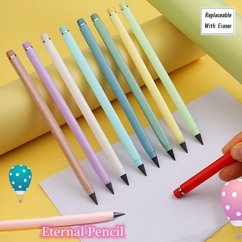 Eternal Pencil with 3 Tip Set Technology - 4pcs School Office Supplies