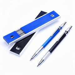2pcs 2 0mm Mechanical Pencil Set for Office Writing School Art Sketching
