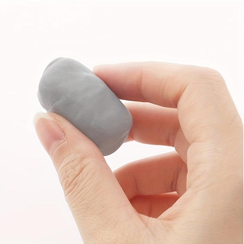 6pcs Gray Kneaded Erasers For Artists Gum Eraser Art Eraser Kneadable Erasers