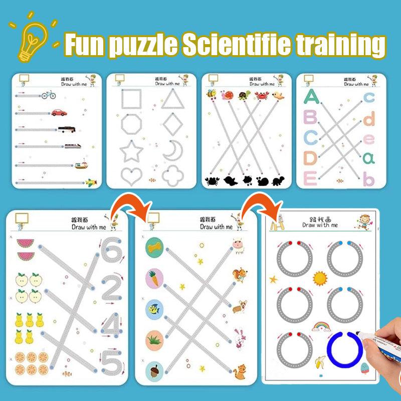 Montessori Math & Drawing Set for Student Skills Development