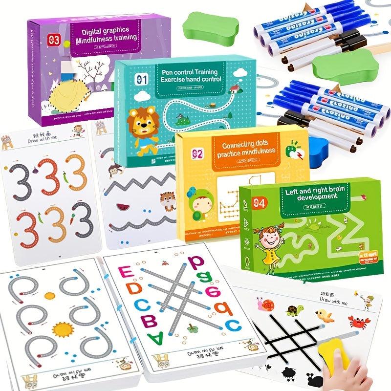 Montessori Math & Drawing Set for Student Skills Development