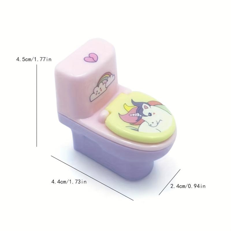 Toilet Pencil Sharpener Eraser Set