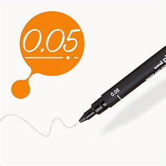 6 Tip Sizes Drawing Pens Fine Single Needle Technology Ink
