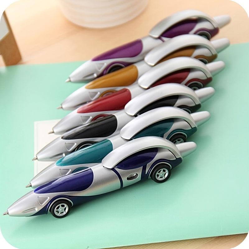 2pcs Car Shaped Ballpoint Pens for School Office Writing