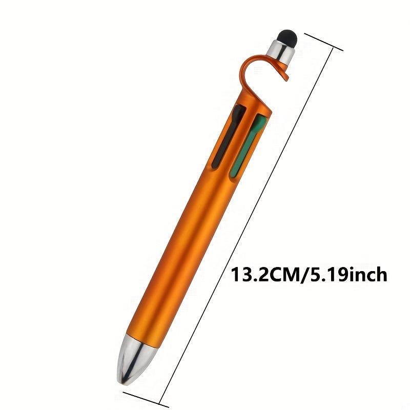 3-in-1 Multifunction Ballpoint Pen Phone Holder Touch Screen Office Stationery