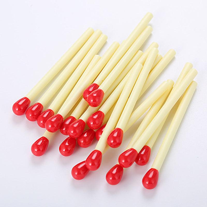 20pcs Matches Shaped Gel Pens for Writing & Drawing
