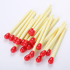 20pcs Matches Shaped Gel Pens for Writing & Drawing