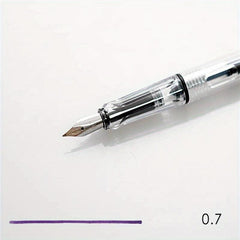 6 Transparent Fountain Pens for Art Gothic Lettering