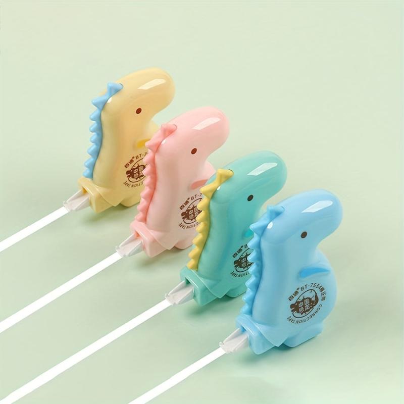 1pc Cartoon Dinosaur PET Correction Tape Student 8m Length