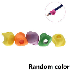 5pcs Silicone Pen Gripper Baby Learning Writing Tool Posture Correction