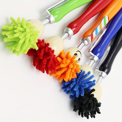 Creative Doll Head Gift Pen Plush Smiling Face Touch Screen Ballpoint Pen