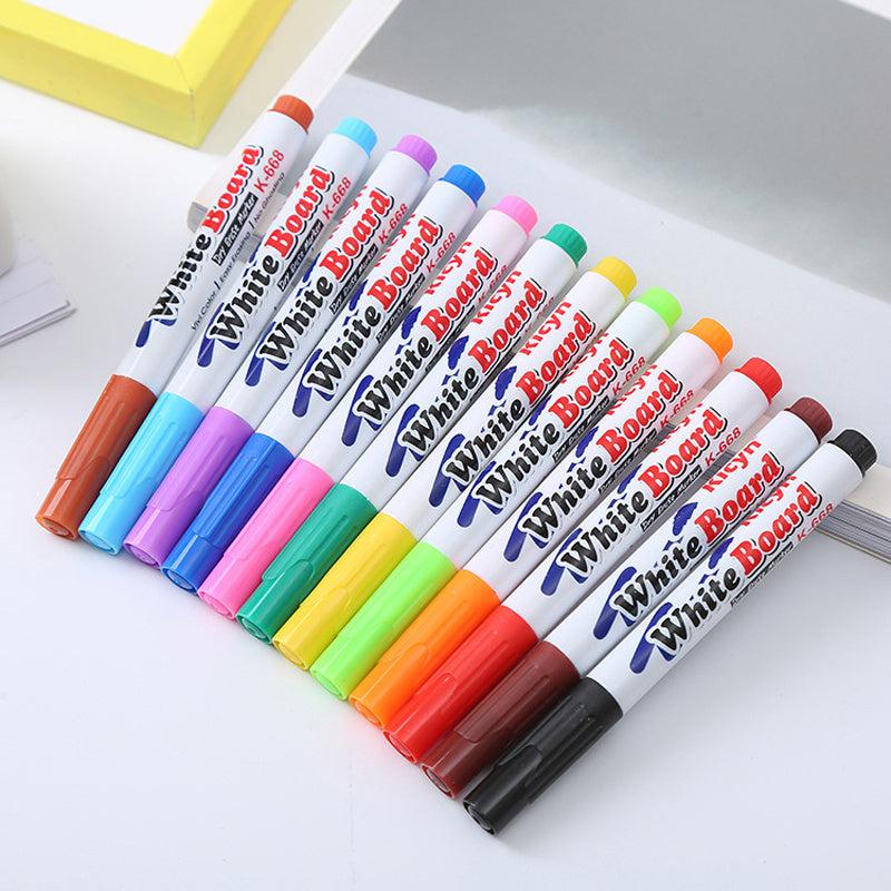 Floating Pen Creative Student Whiteboard Pen 12 Colors