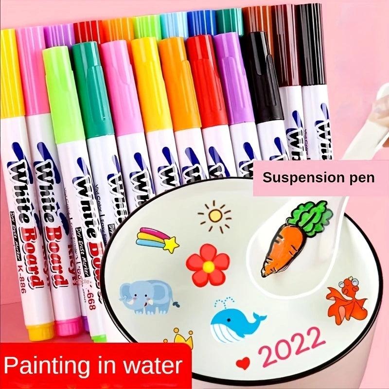 Floating Pen Creative Student Whiteboard Pen 12 Colors