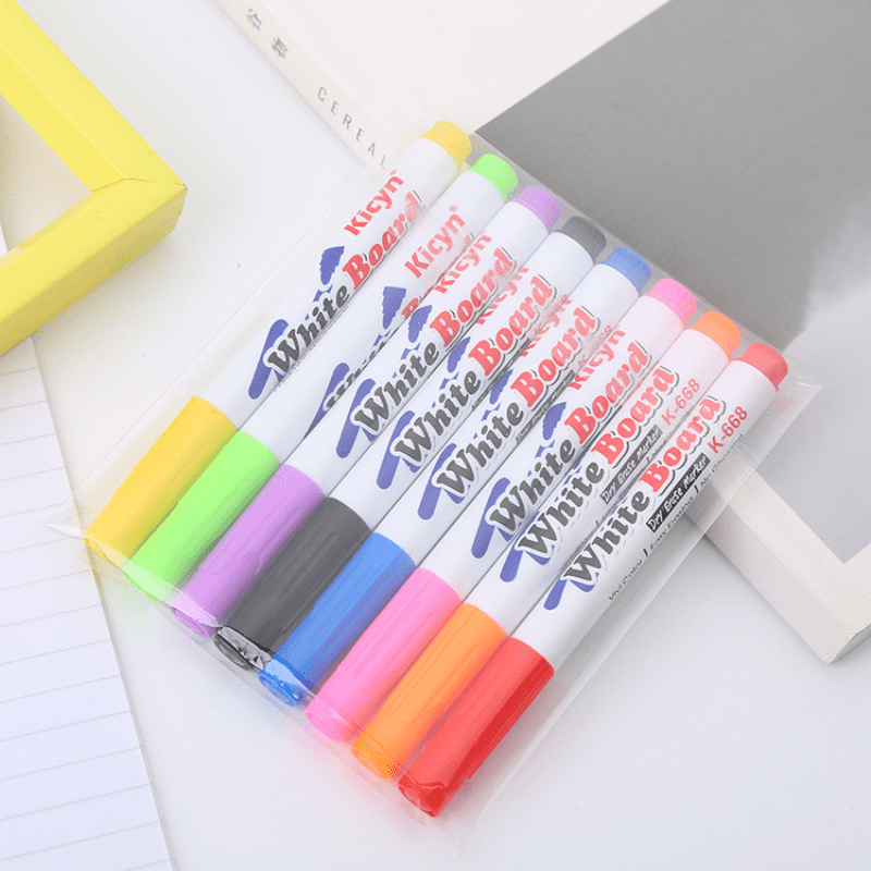 Floating Pen Creative Student Whiteboard Pen 12 Colors