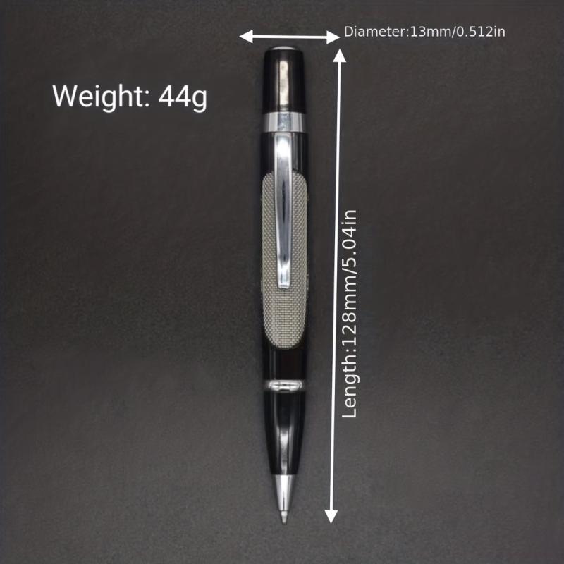 Metal Roller Ballpoint Pen with Telescopic Gel Pen and Refill