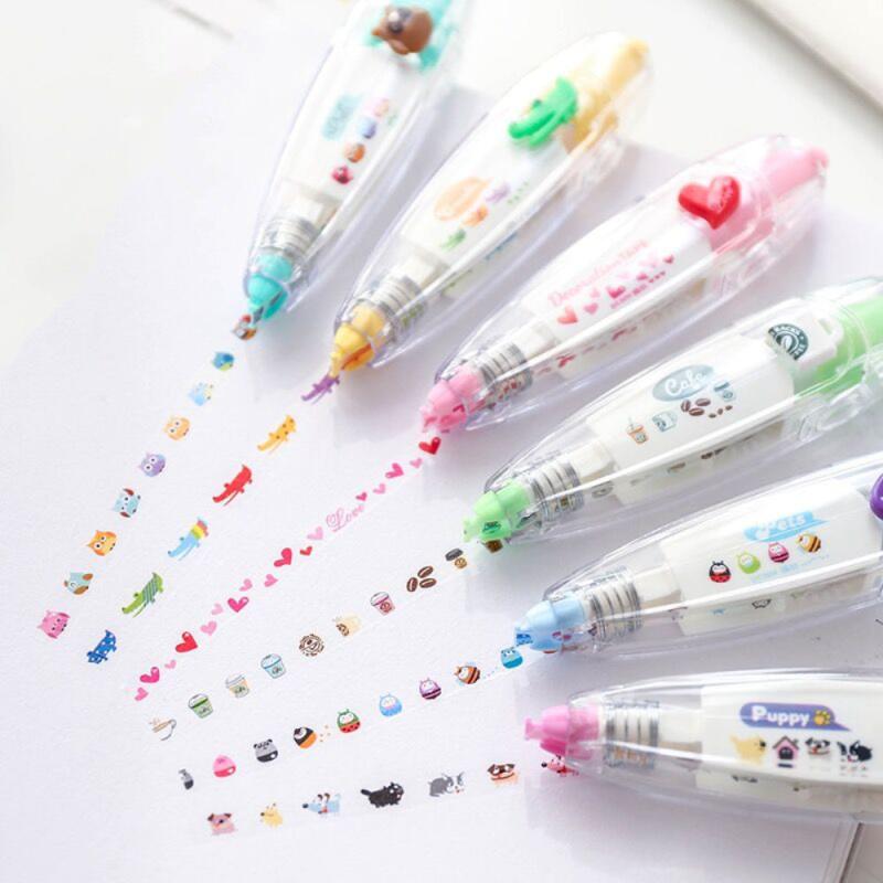 Mechanical Decorative Correction Tape for School Supplies